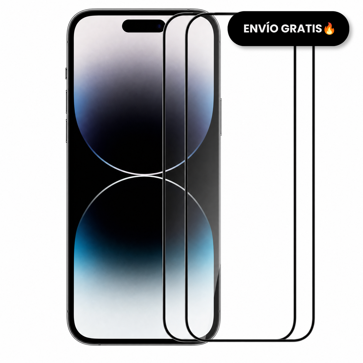 Pack 2 ArmorGlass Pro - Vidrio Templado Premium para iPhone con Aplicador Automático