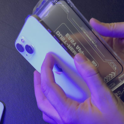 ArmorGlass Pro - Vidrio Templado Premium para iPhone con Aplicador Automático