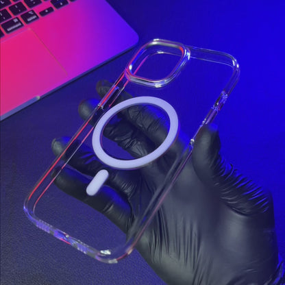 N1 Clear - Funda MagSafe Transparente Anti-Amarillo